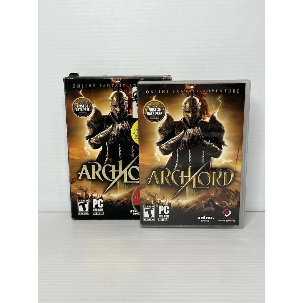 ArchLord (Microsoft Windows, 2006) CIB Tested And‎ Working